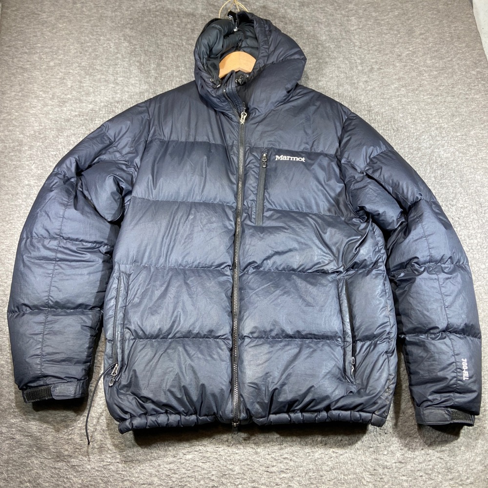 Marmot Guides Down Hoody Mens XL Black 700-Fill Puffer G73060